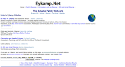 Desktop Screenshot of eykamp.net
