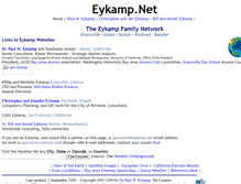 Tablet Screenshot of eykamp.net